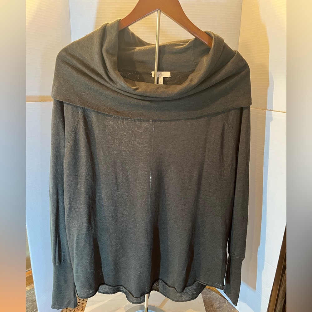Joie Tunic Cowl Neck Sweater